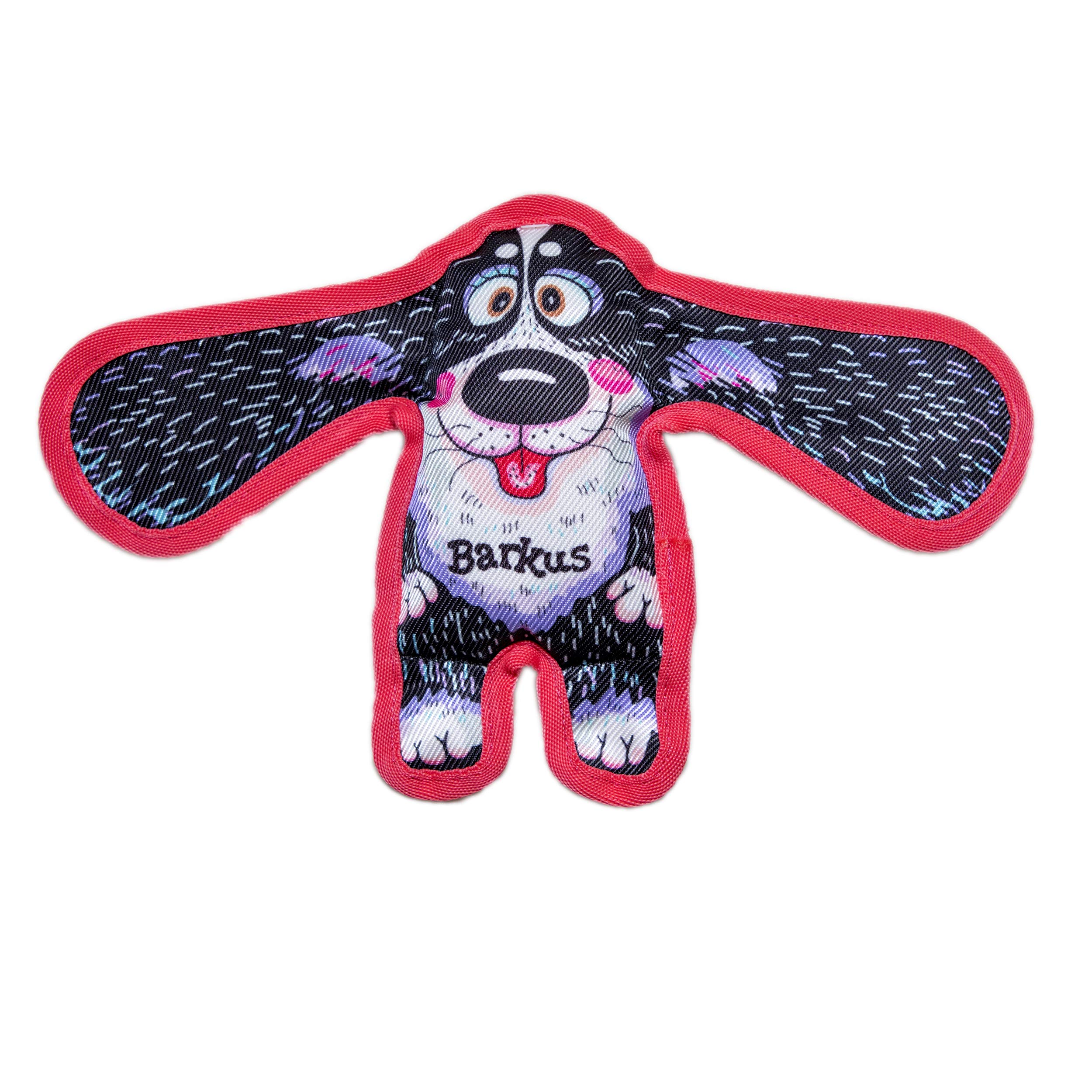 FUZZU All Ears Dog Chew Toy - Durable Squeaky Chew Toy for Small Dogs (5 Inch) - Tough Puppy Teething Toy for Aggressive Chewers - Perfect for Indoor Play & Outdoor Training