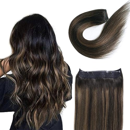 #T1B/6/1B Natural Black with Chestnut Brown