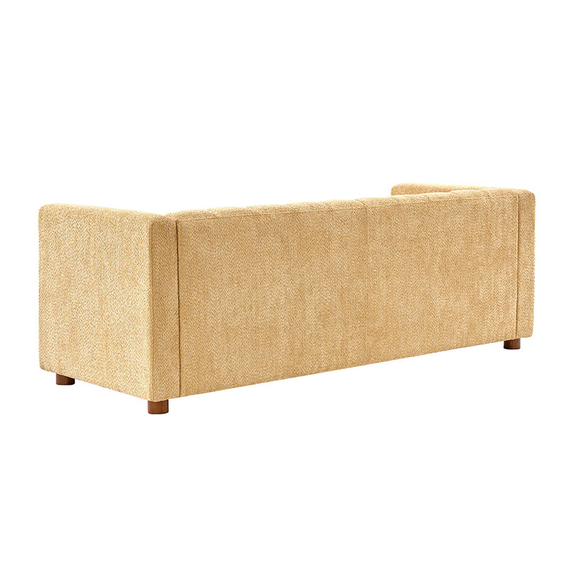 Botham Modern Cozy Sofa with Hidden Low Legs - Comfortable Living Room Furniture for Small Spaces, Apartments & Home Decor