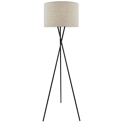 Oil Rubbed Bronze Finish,Honey Beige Shade