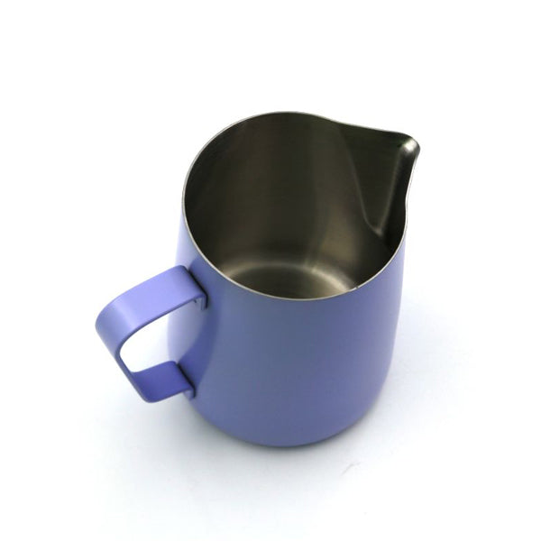 Premium Rhino Classic Milk Frothing Pitcher 450ml (15oz) - Barista-Grade Stainless Steel Milk Jug for Perfect Latte Art & Cappuccino Foam - Ideal for Home & Professional Coffee Shops, Cafes, and Espresso Bars
