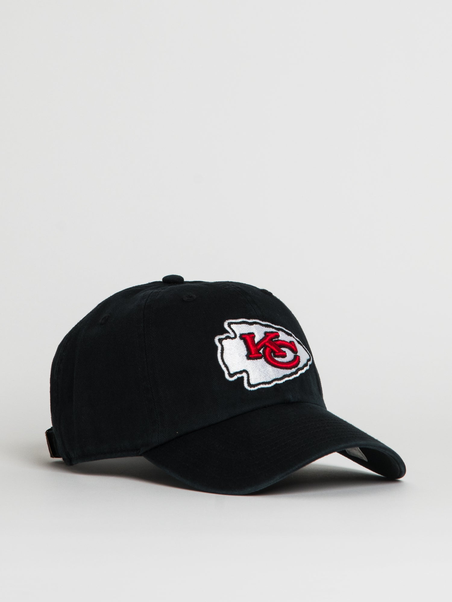 Kansas City Chiefs Official NFL Clean Up Cap - Adjustable Baseball Hat for Men & Women - Perfect for Game Day, Tailgating & Sports Fans