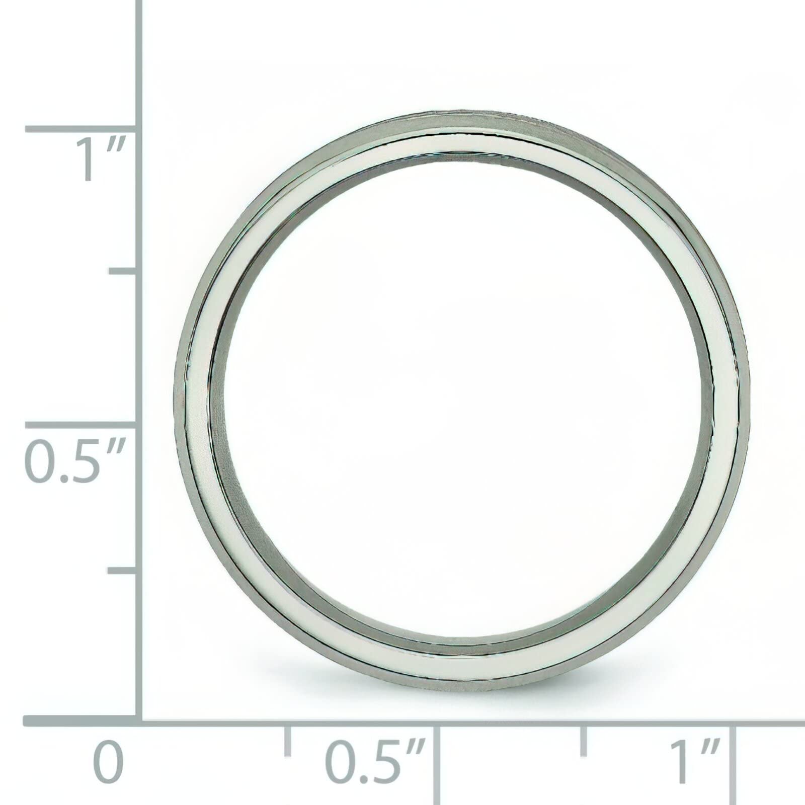 6mm Brushed Titanium Men's Wedding Ring Band - Size 11 - Durable & Comfortable for Everyday Wear, Anniversary Gifts & Special Occasions