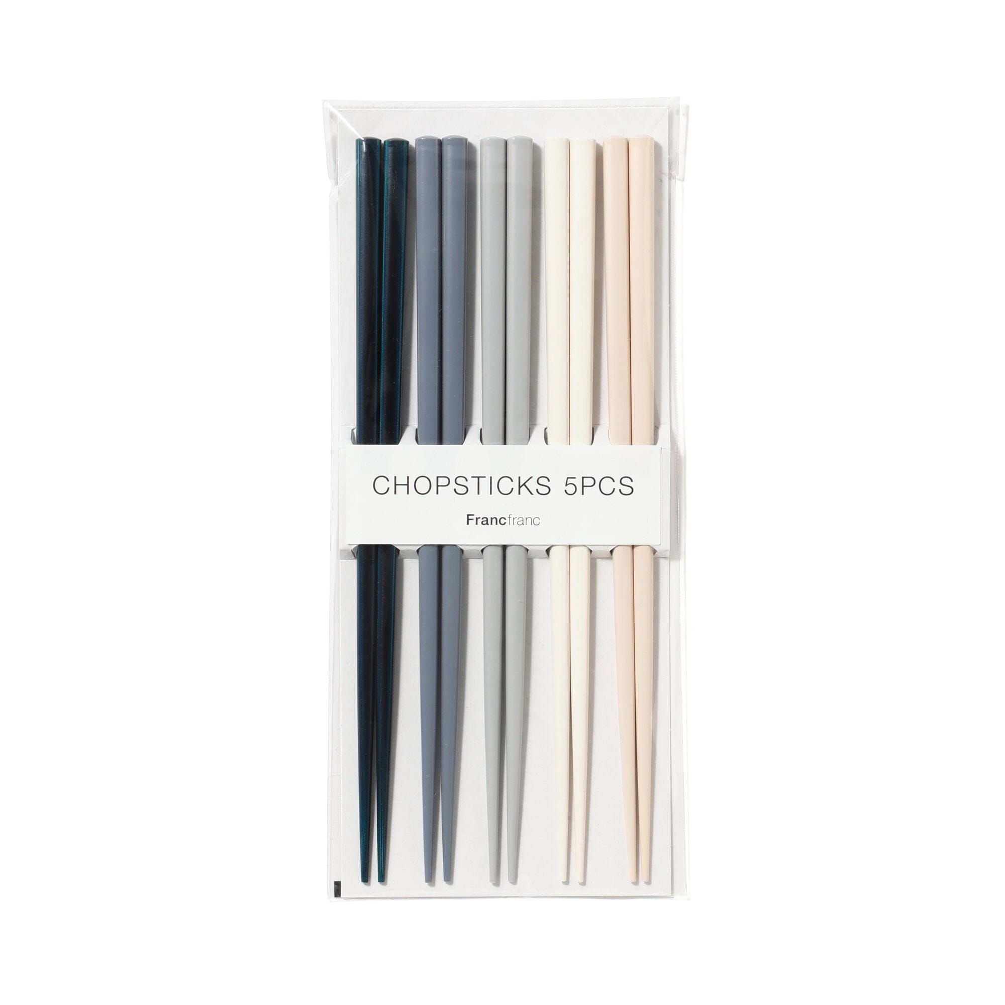 Premium 5-Piece Elegant Chopsticks Set - Durable Wooden Chopsticks for Sushi, Asian Cuisine & Home Dining