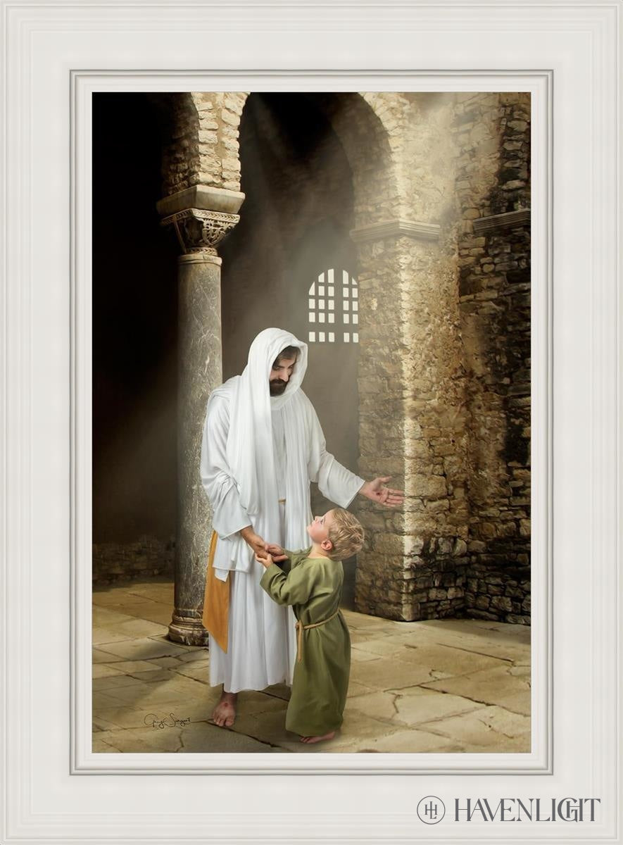 Feeling My Savior's Love - Inspirational Christian Wall Art Decor for Home, Church & Office - Perfect for Religious Gifts & Spiritual Encouragement