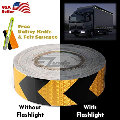 120FT ARROW YELLOW BLACK