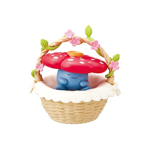 Pokemon Nap Basket Re-Ment 2-Inch Collectible Figure - Cute Miniature Toy for Display, Gift Giving & Anime Collections