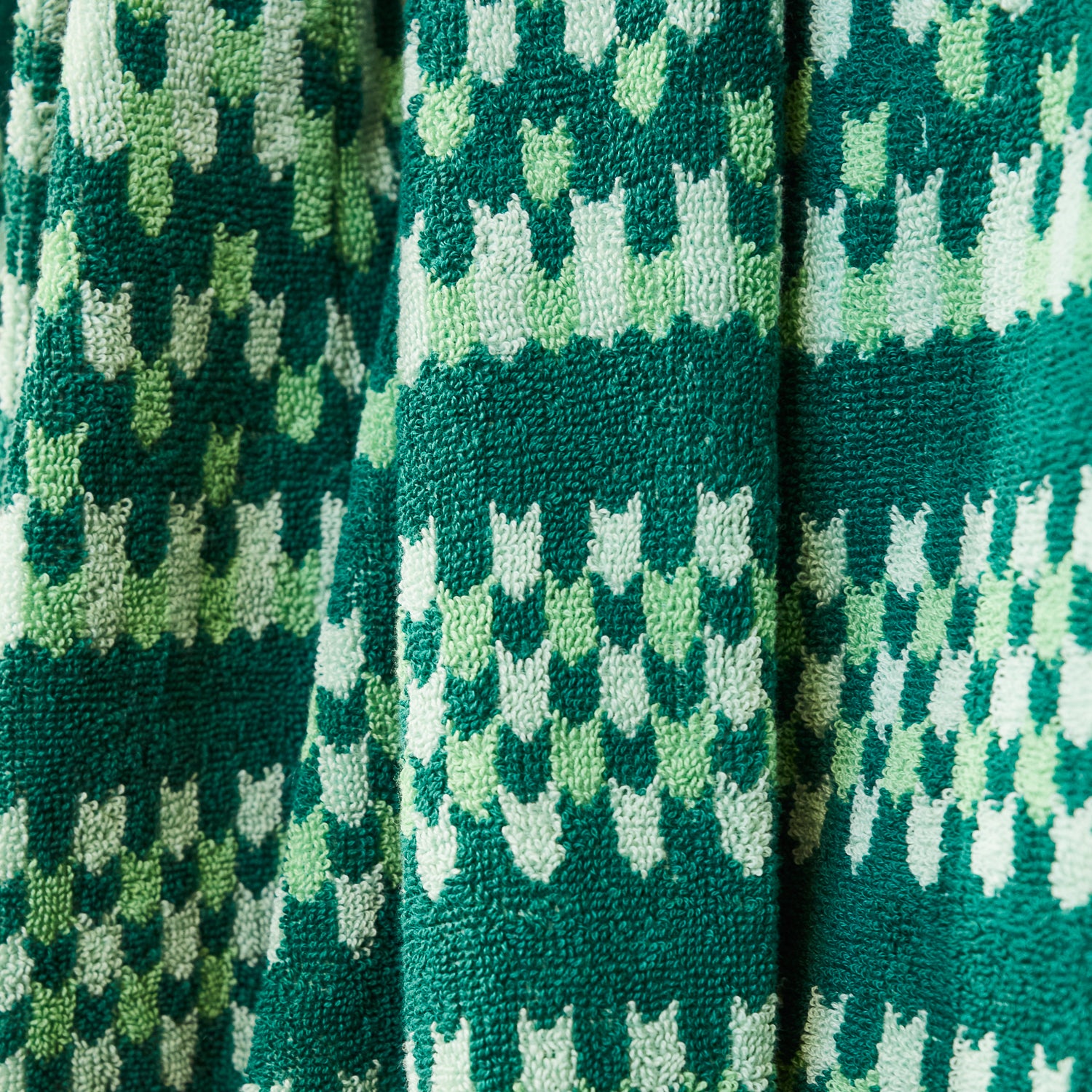 Arlette Soft and Cozy Towelling Robe for Women - Forest Green - Perfect for Spa, Bath, and Lounging at Home