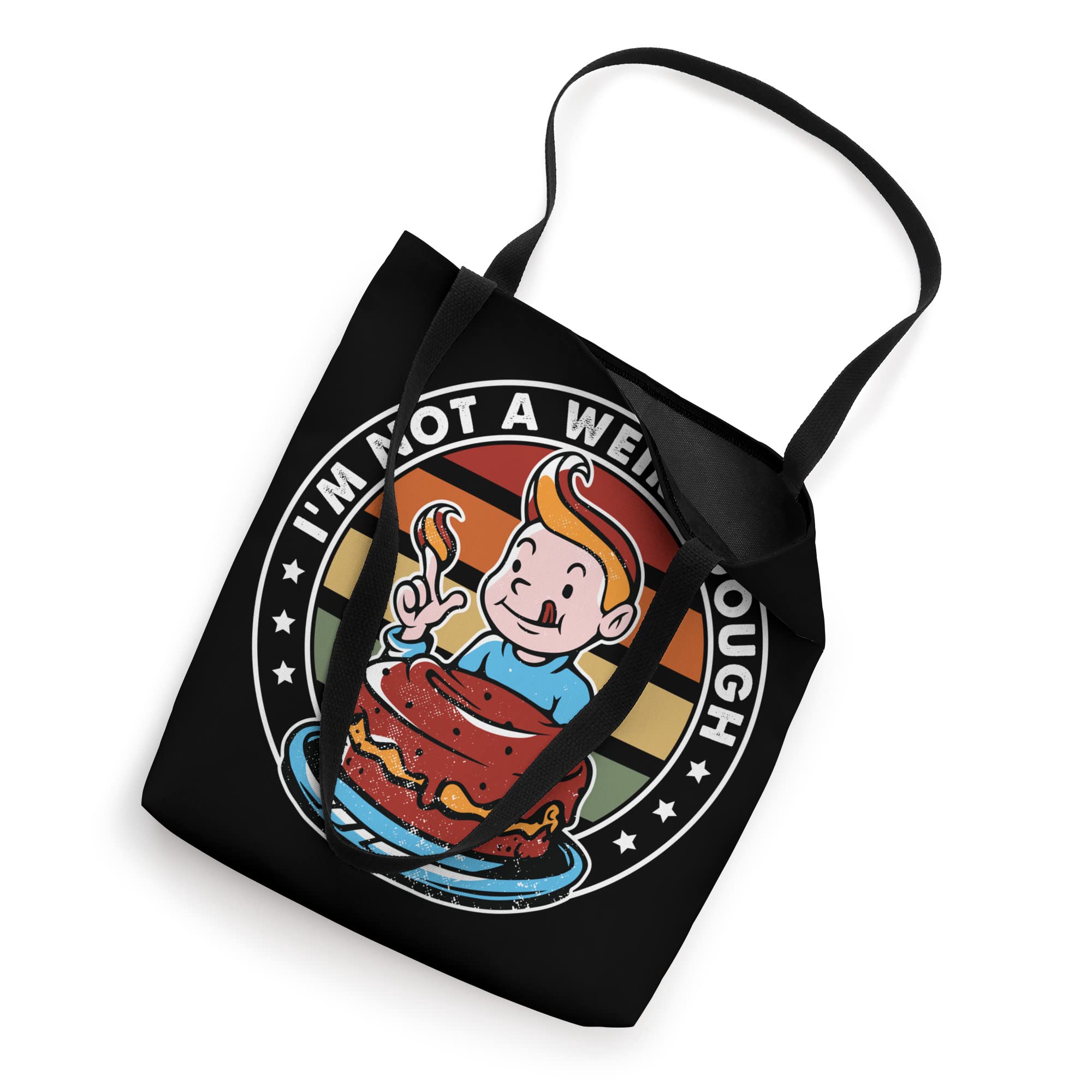 Funny Baking Tote Bag - I'm Not A Weird Dough Cake Design - Perfect for Bakers, Cake Decorators & Kitchen Enthusiasts