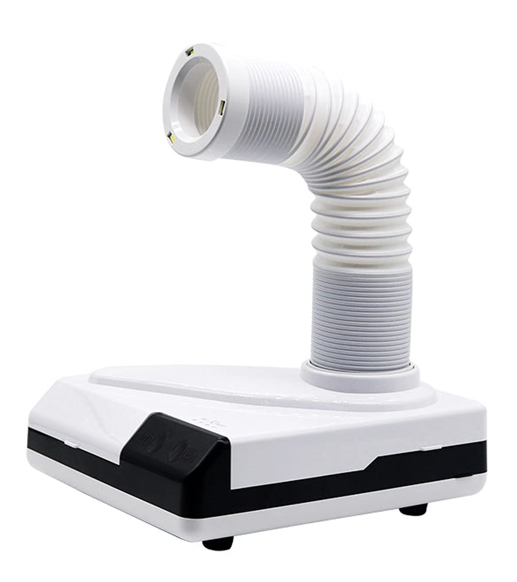 BAOSHISHAN Desktop Fume Extractor with HEPA Filter, LED Light & Quiet Operation - Portable Fume Absorber for Dental Labs, Nail Salons, Jewelry Polishing & Electronics Workstations