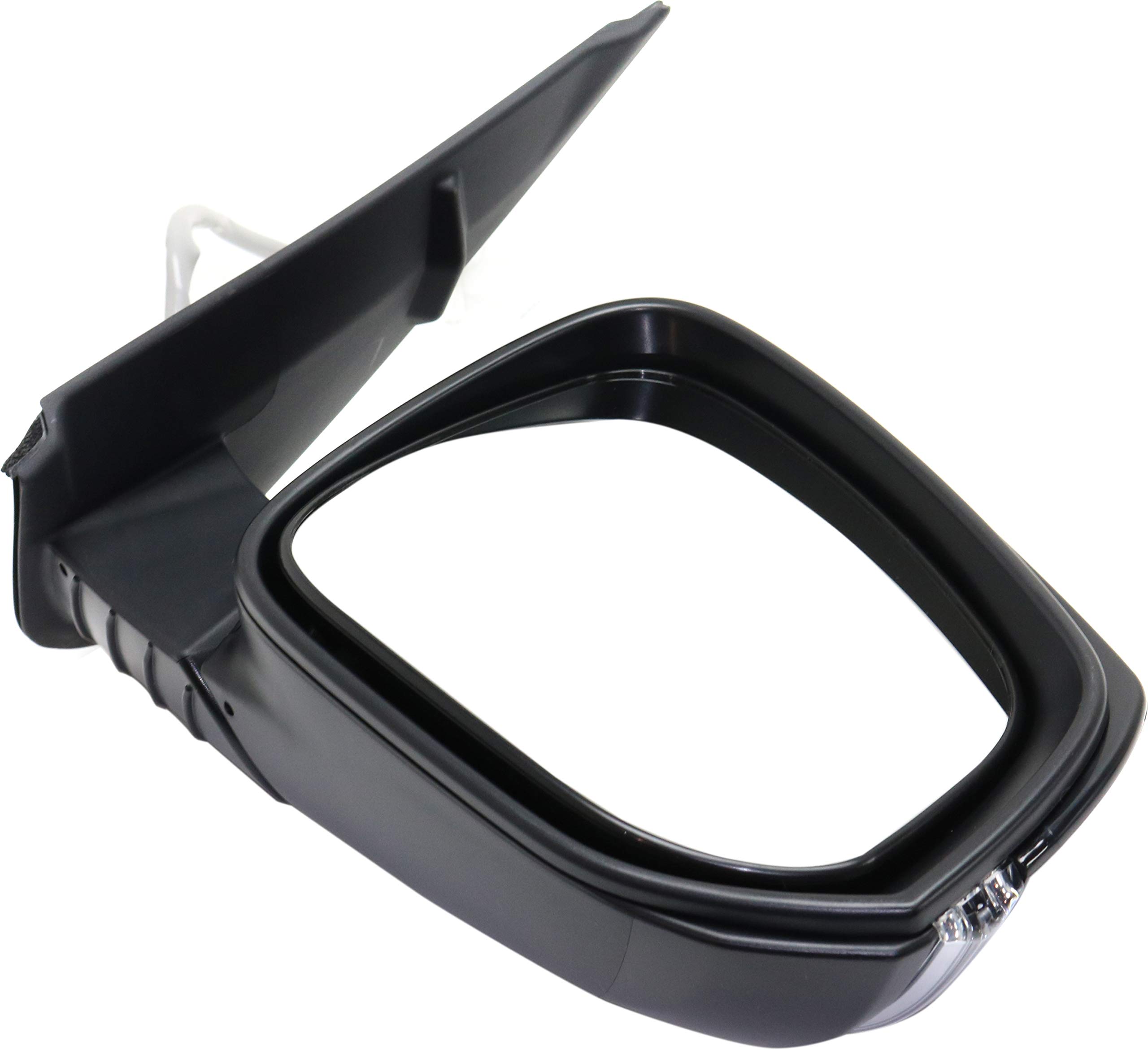 Power Heated Side Mirrors for Toyota Tacoma 2016-2023 - Driver & Passenger Side, Manual Fold, Turn Signal Lights, Paintable (No Blind Spot Monitor) - Perfect for Winter Driving & Enhanced Visibility