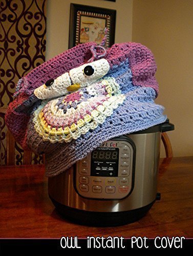 Instant Pot Cover with Owl Design - Cute & Durable Slow Cooker Lid for Kitchen, Cooking, and Home Decor