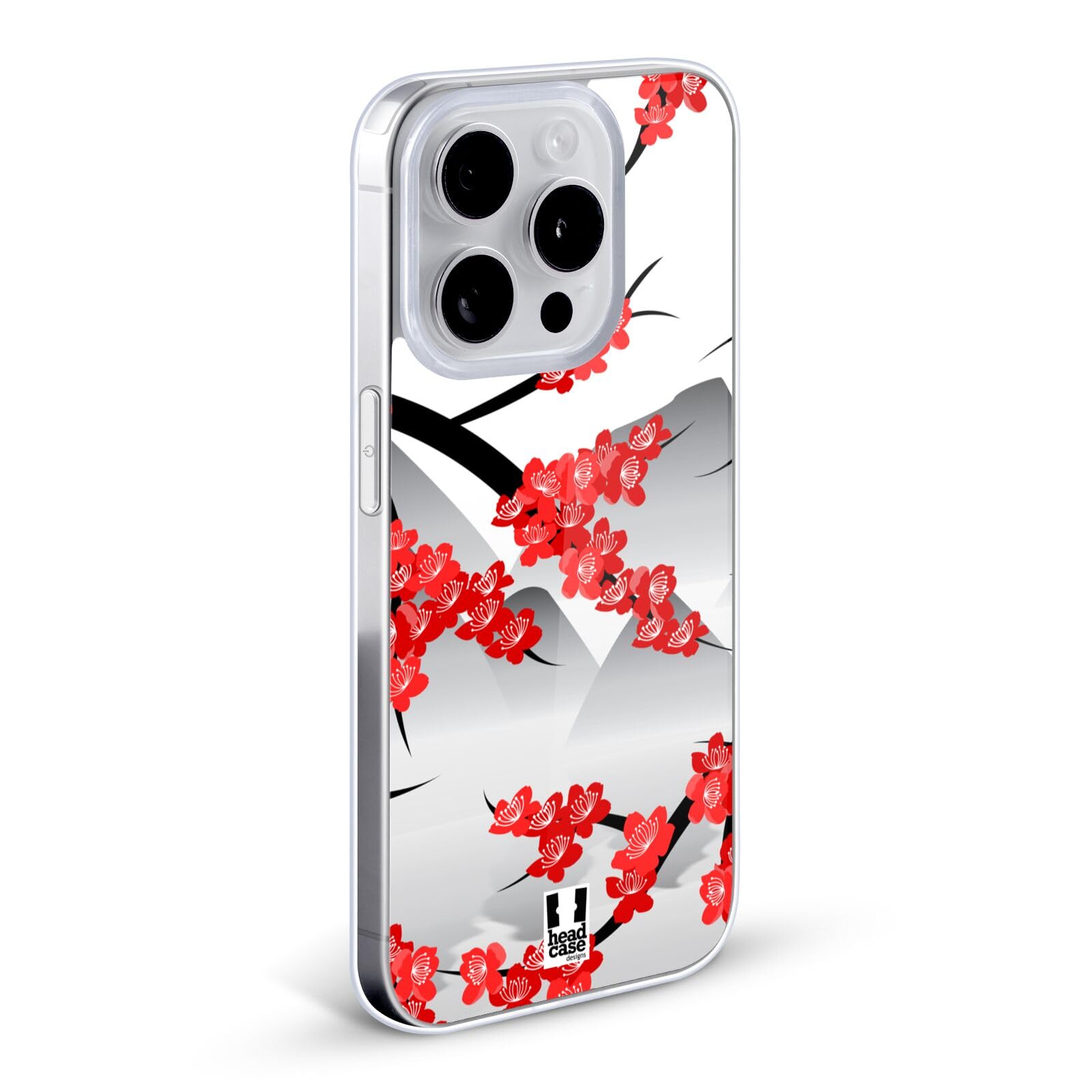 Mountains Dreamy Blossoms Soft Gel Phone Case Compatible with Apple iPhone 7/8/SE 2020 & 2022 - Protective Slim Cover with Floral Design for Everyday Use & Outdoor Adventures