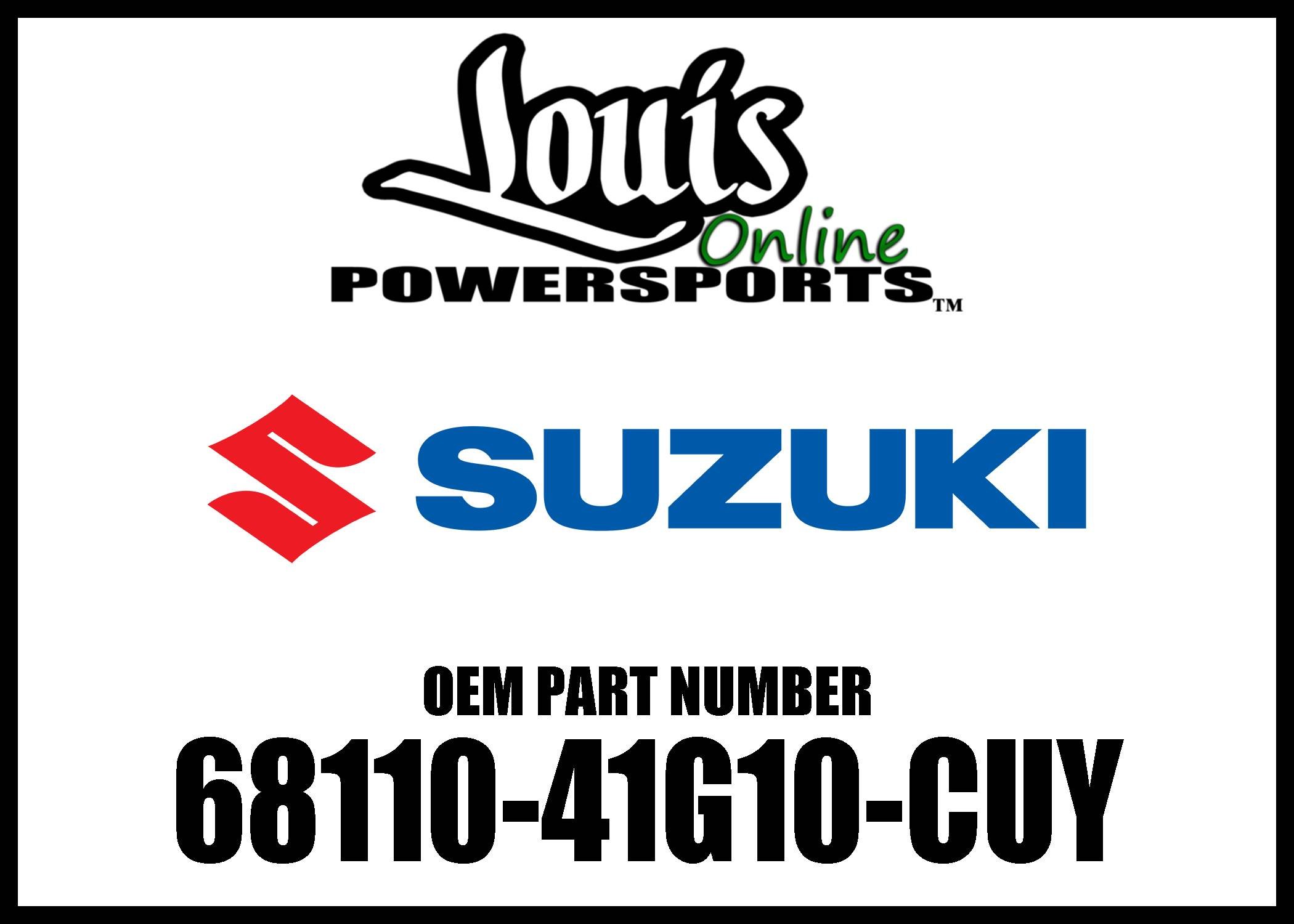 Original Suzuki 68110-41G10-CUY Fuel Tank Tape Set - Compatible with Suzuki Models - Durable Adhesive for Secure Fuel Tank Installation - Perfect for Automotive Repair & Maintenance