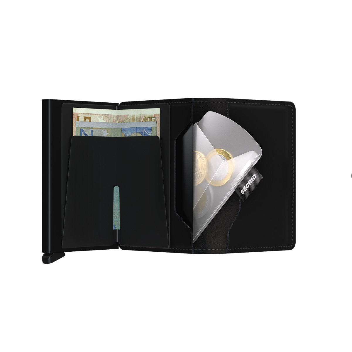 SECRID Coin Pocket - Slim RFID Blocking Wallet for Coins & Cards | Perfect for Travel, Daily Use & Secure Storage