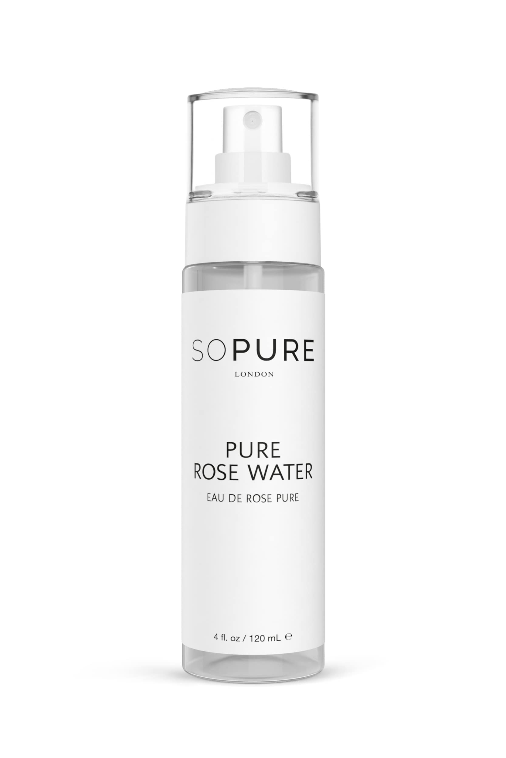 100% Pure Rose Water - Steam Distilled Rosa Damascena for Skin Care, Hair Hydration & Aromatherapy | Natural Face Toner, Makeup Remover & Relaxing Mist