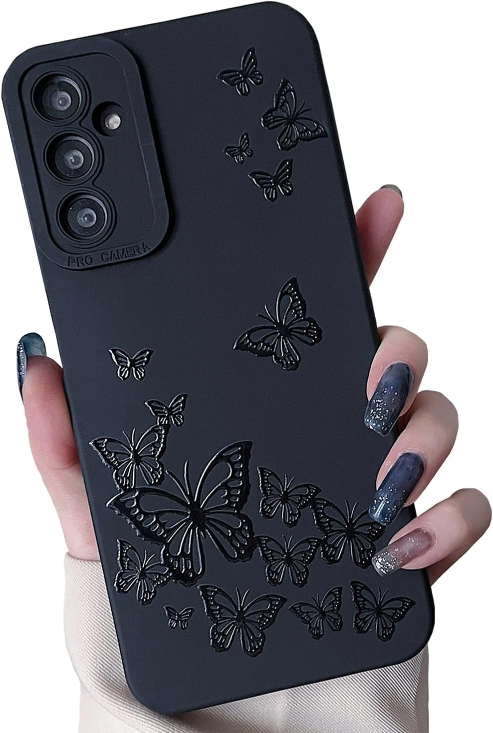 Galaxy S25 Ultra Case - Butterfly Design Soft Silicone Slim Protective Cover for Samsung Galaxy S25 Ultra | Perfect for Everyday Use, Travel & Outdoor Activities