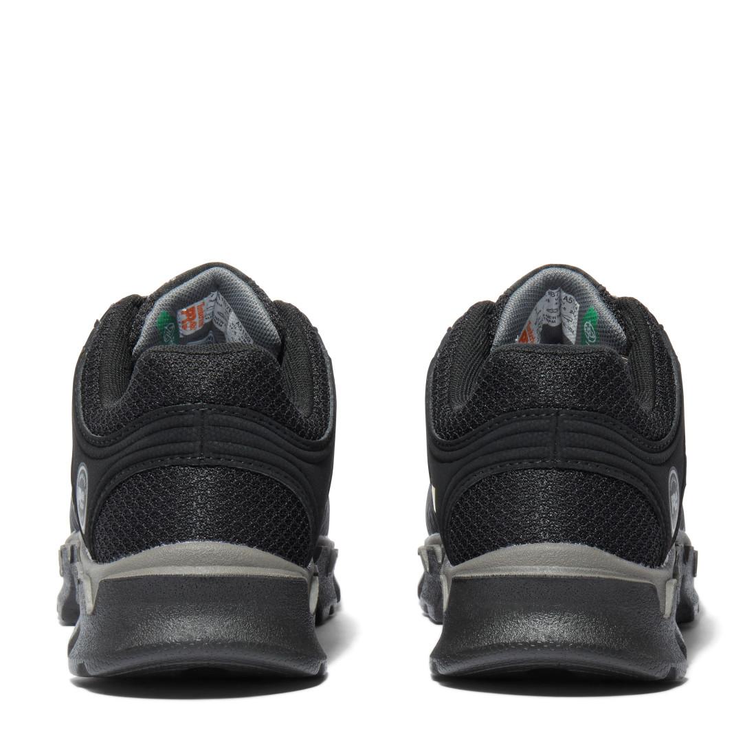 Powertrain Sport SD35 Women's Alloy Toe Work Shoes - Black | Slip Resistant & Comfortable Safety Shoes for Construction, Warehouse & Industrial Work