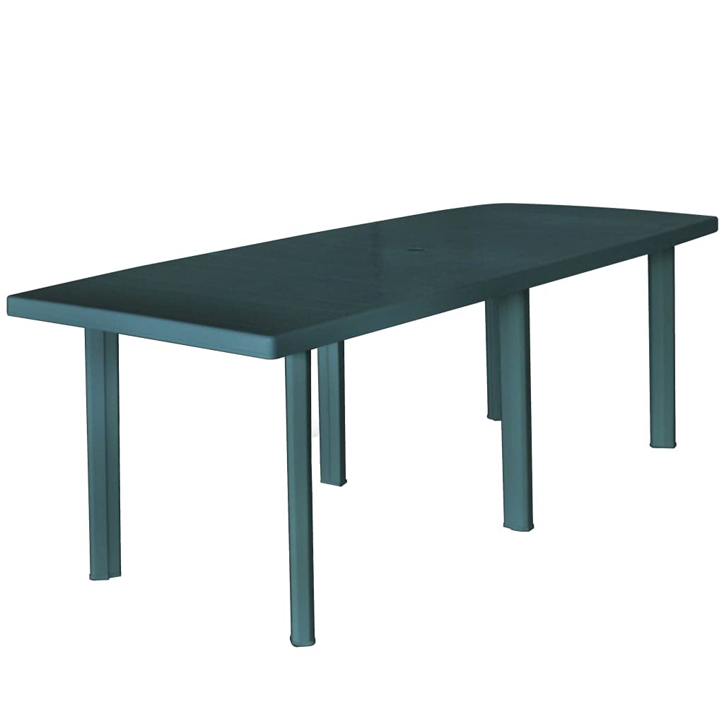 Outdoor Dining Table - 82.7x37.8x28.3 Inch Rectangular Plastic Patio Table for Garden, Balcony, Lawn, or Tavern - Perfect for Outdoor Dining, Coffee, and Bar Settings