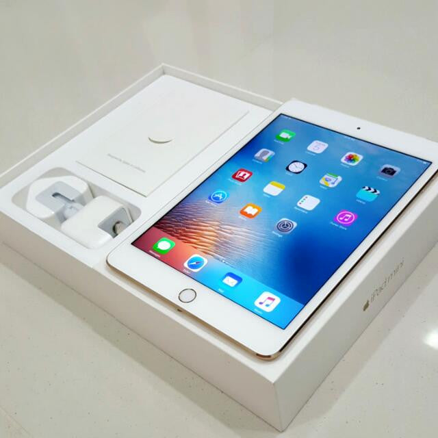 Apple iPad Mini 4th Generation 16GB Wi-Fi Tablet - Portable & Lightweight for Travel, Work, and Entertainment