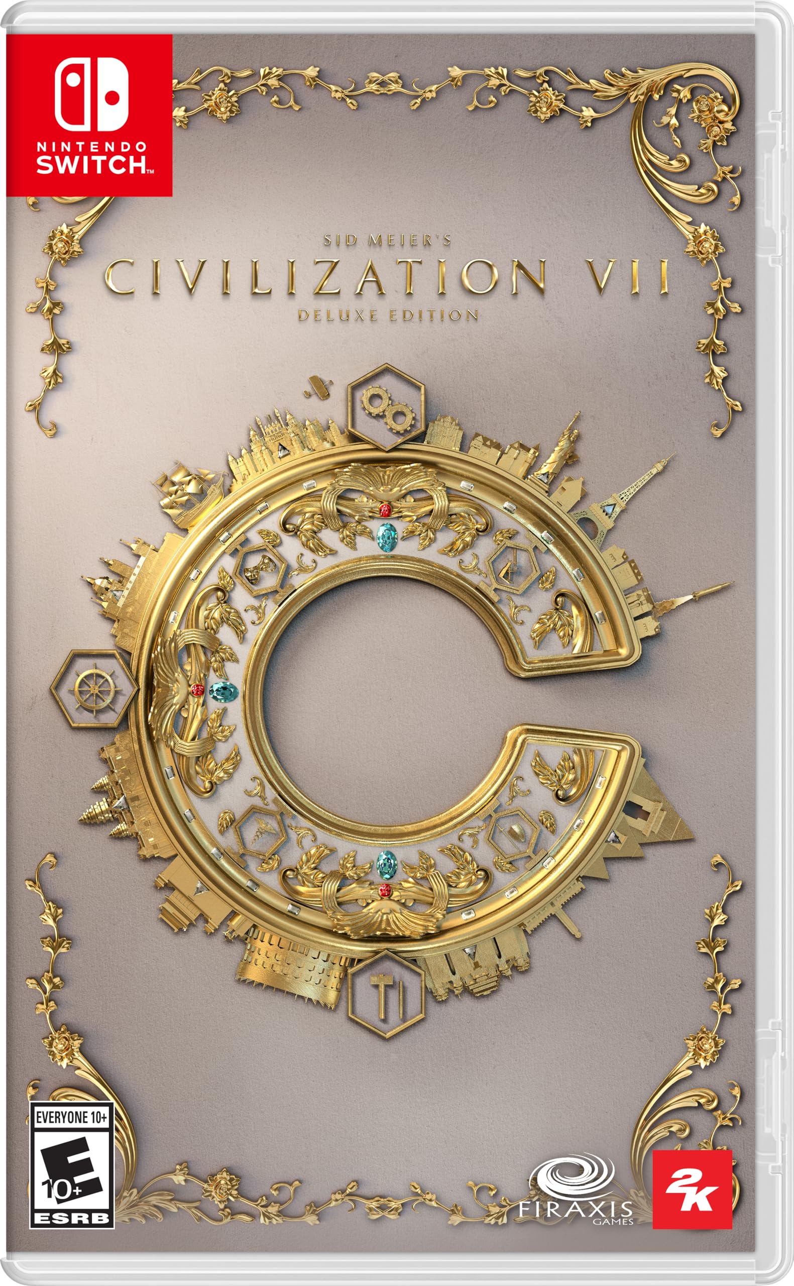 Sid Meier's Civilization VII Deluxe Edition for Nintendo Switch - Best Strategy Game for Travel & Home Gaming