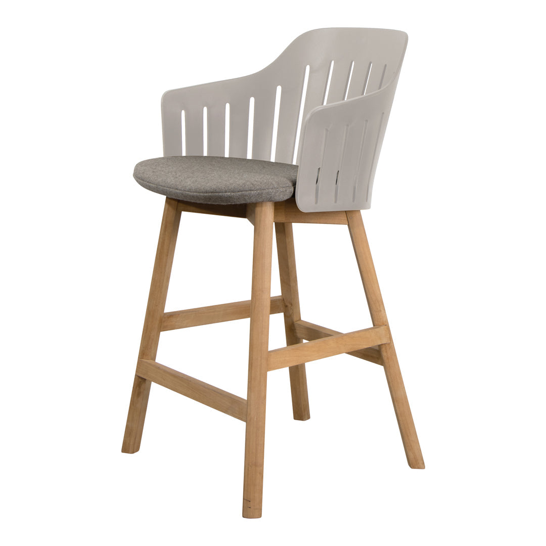 Premium Wooden Counter Stool with Cushion - Comfortable Bar Height Chair for Kitchen Island, Breakfast Nook & Home Decor