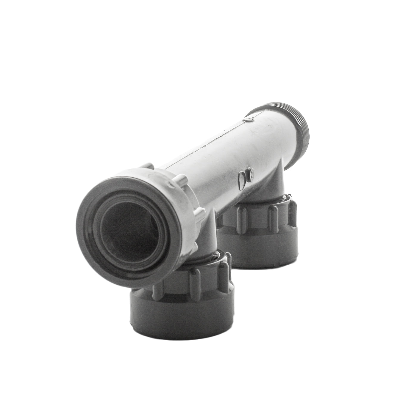 1 Inch Dura Manifold Tee Swivel x MIPT x Swivel with O-Ring - Heavy Duty Brass Pipe Fitting for Water, Gas & Air Systems - Perfect for Plumbing, HVAC & Industrial Applications