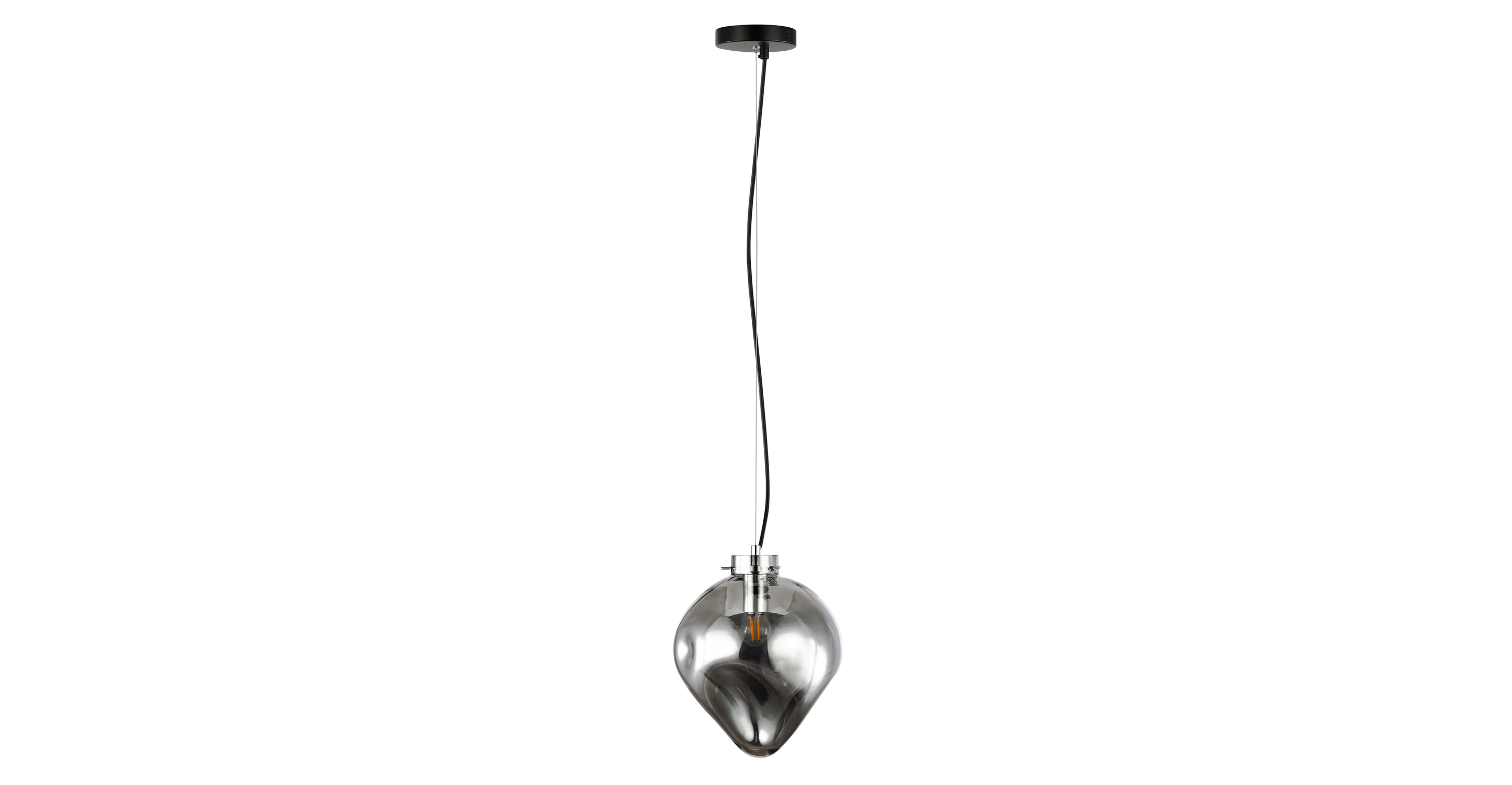Modern Bette Pendant Light Fixture - Sleek Hanging Chandelier for Kitchen Island, Dining Room & Bedroom Lighting - Adjustable Height Contemporary Ceiling Lamp