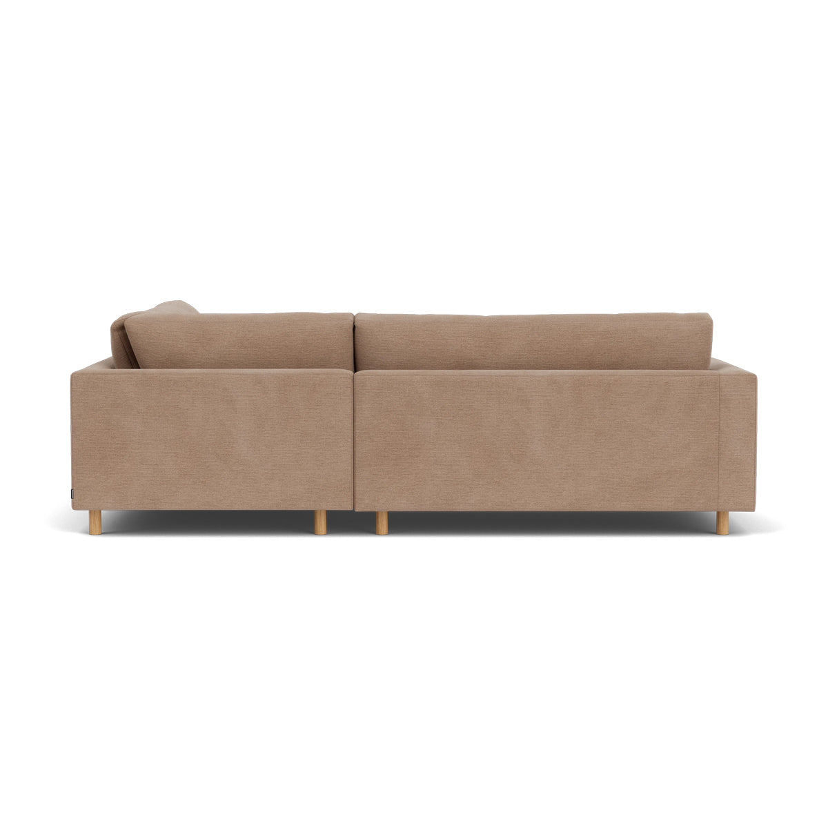 Douglas Fabric Right Corner Sofa - Modern L-Shaped Sectional Couch for Living Room, Small Spaces & Apartments | Comfortable Upholstered Furniture for Family Gatherings & Movie Nights
