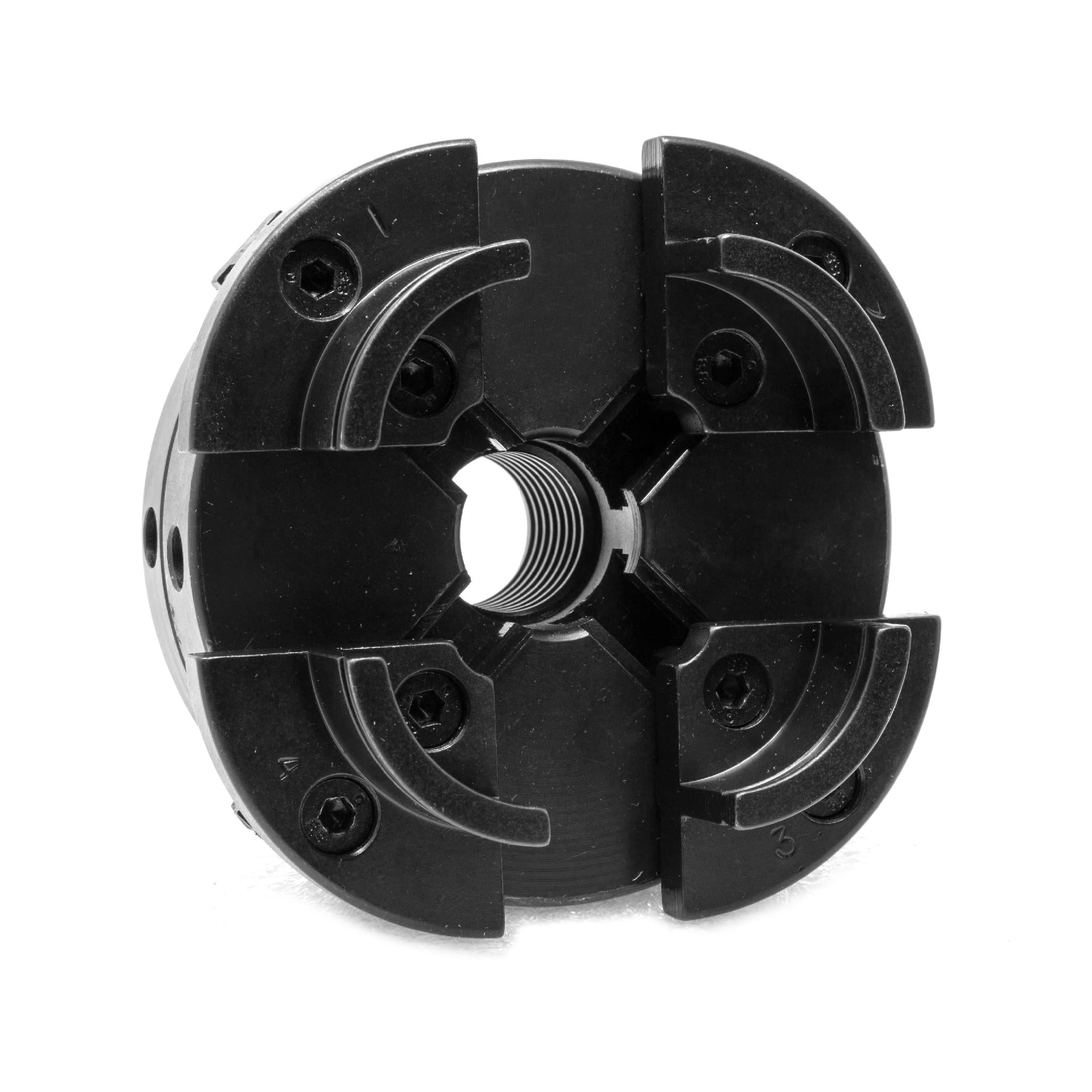 WEN LA4444 4-Inch 4-Jaw Self-Centering Lathe Chuck Set with 1-Inch x 8TPI Thread – Perfect for Metalworking, Woodturning, and DIY Projects