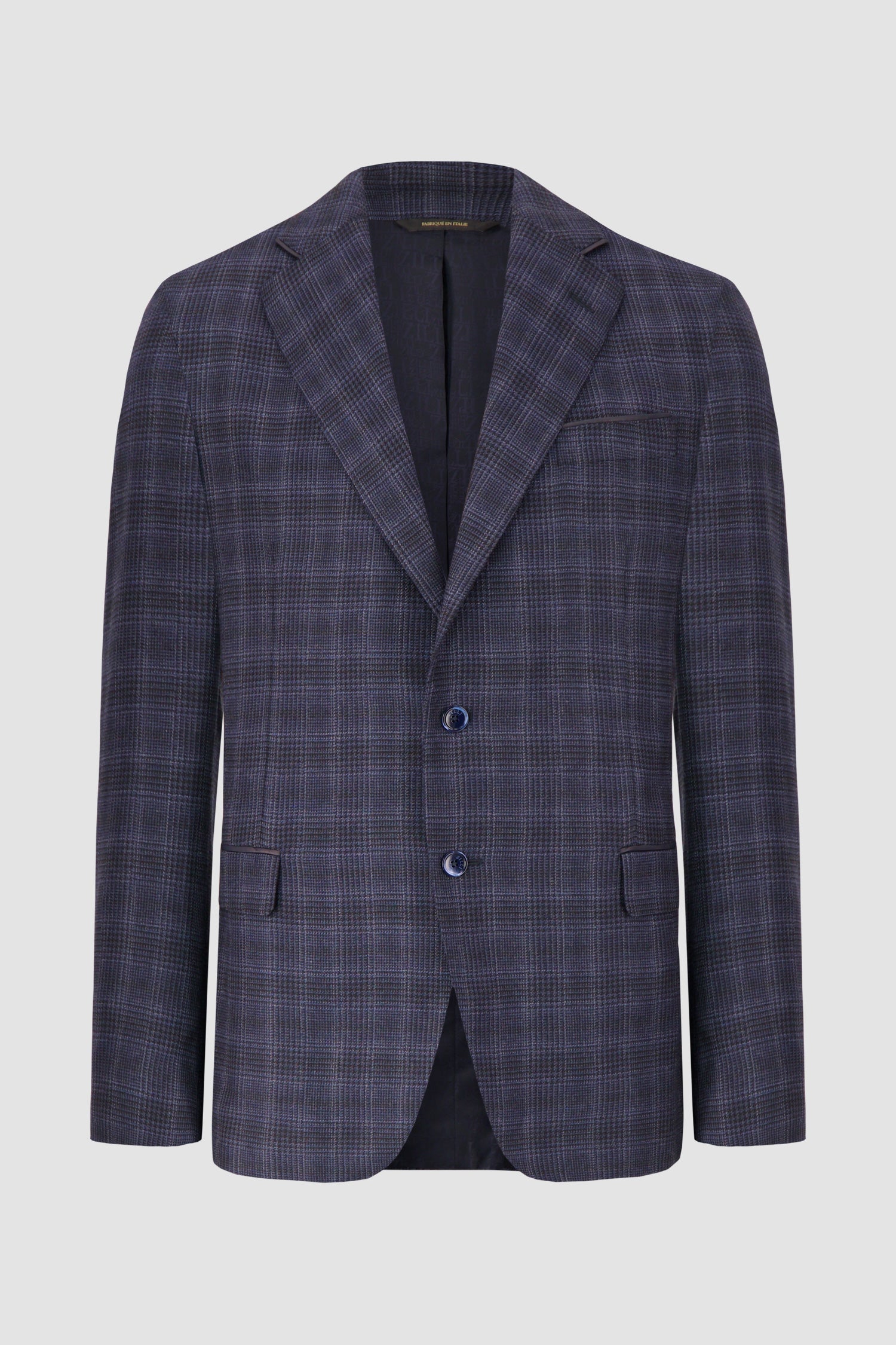 Zilli Blue Paris Women's Whole Lined Blazer Jacket - Elegant Office Wear & Business Formal Attire for Professional Women