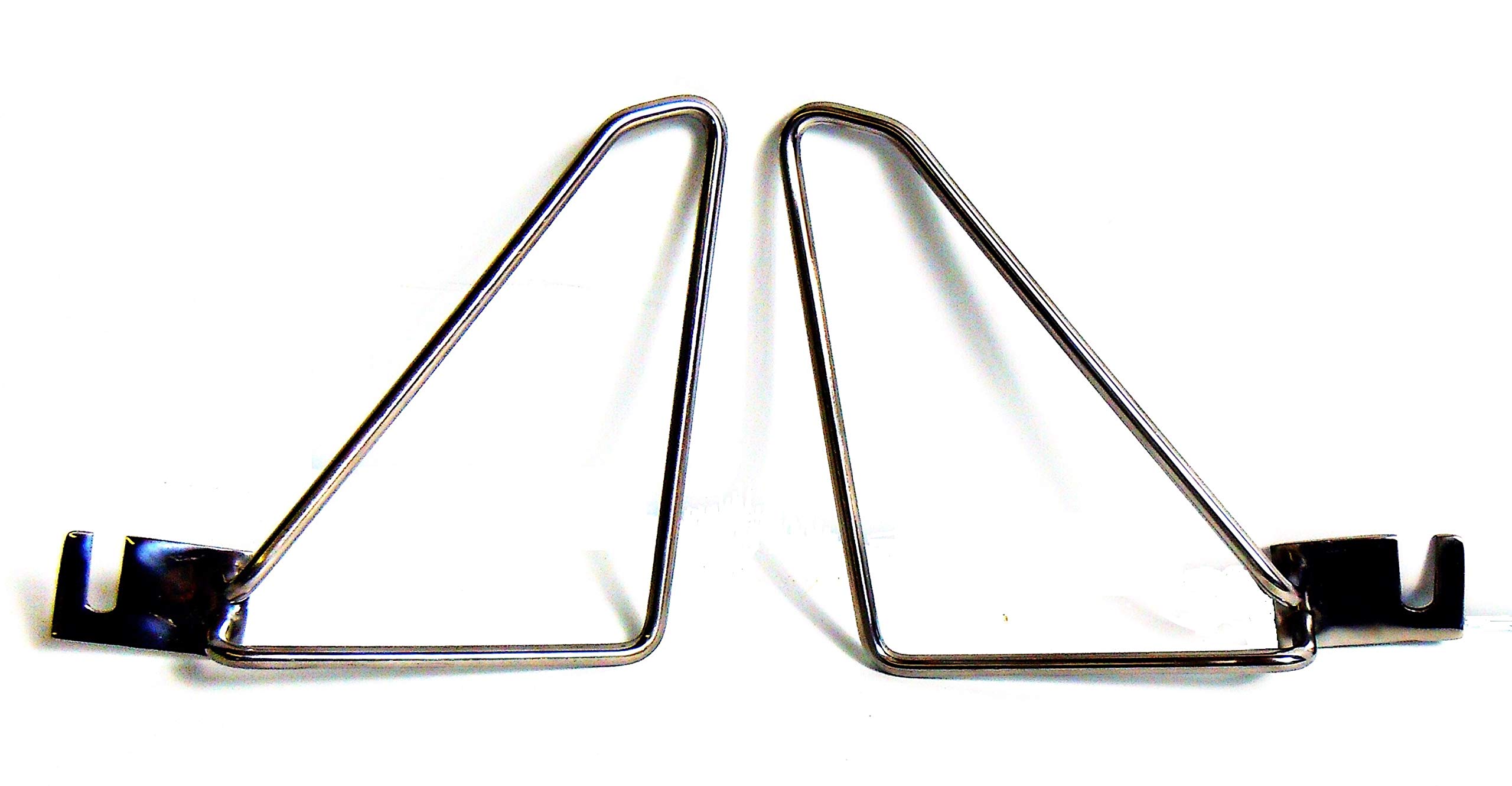 Motorcycle Saddle Bag Support Brackets Set - Detachable & Durable for Harley, Honda, Yamaha - Perfect for Long Rides & Touring