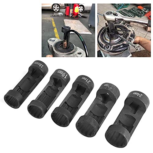 5Pcs Strut Nut Socket Set - 12 Point 1/2