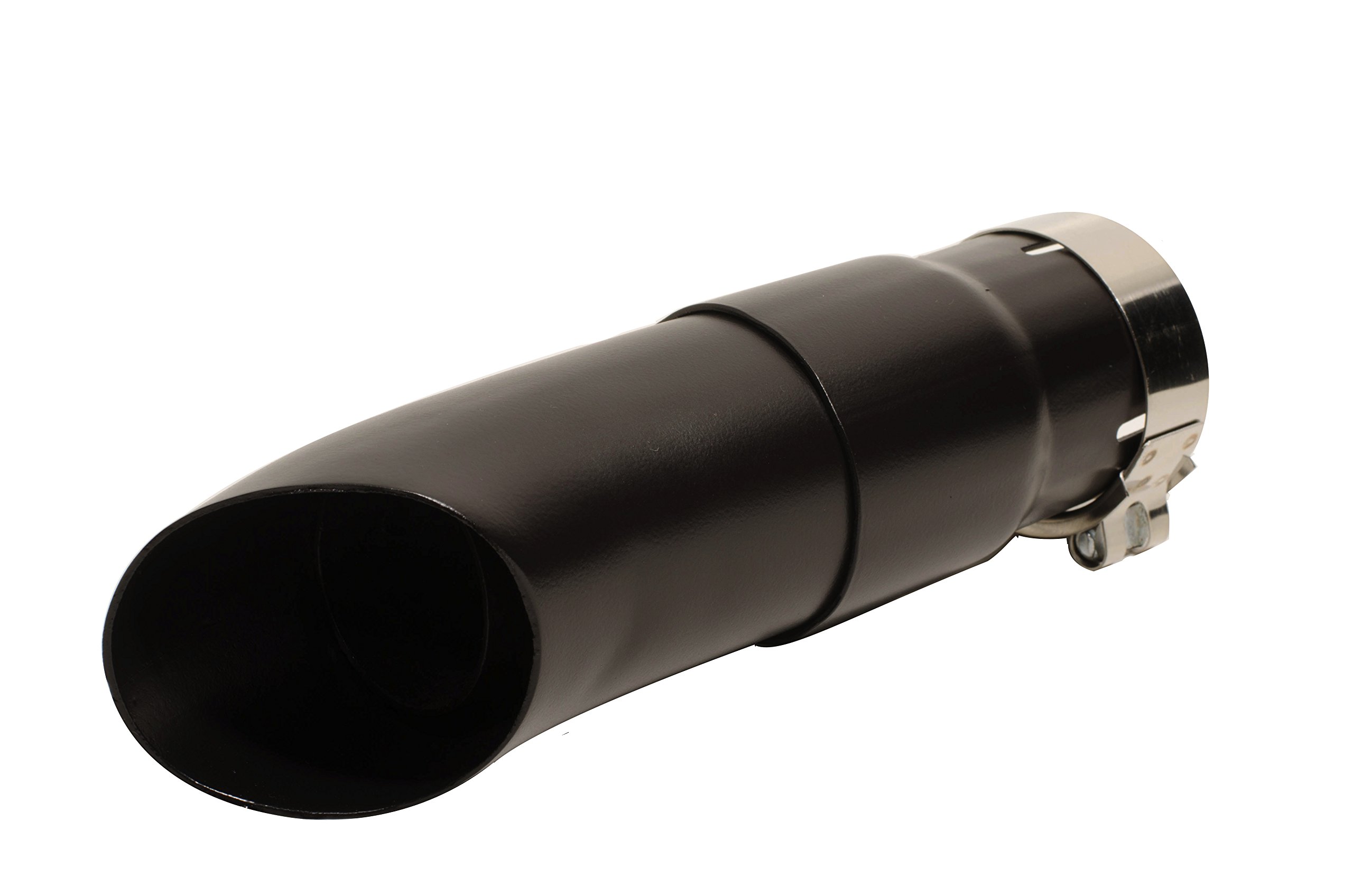 Radiant Cycles Shorty GP Exhaust Slip-On Muffler Pipe for 2015-2020 Yamaha YZF-R1M & YZF-R1S - Black with Removable Baffle DB Killer Silencer - High Performance Motorcycle Upgrade for Street & Track Racing