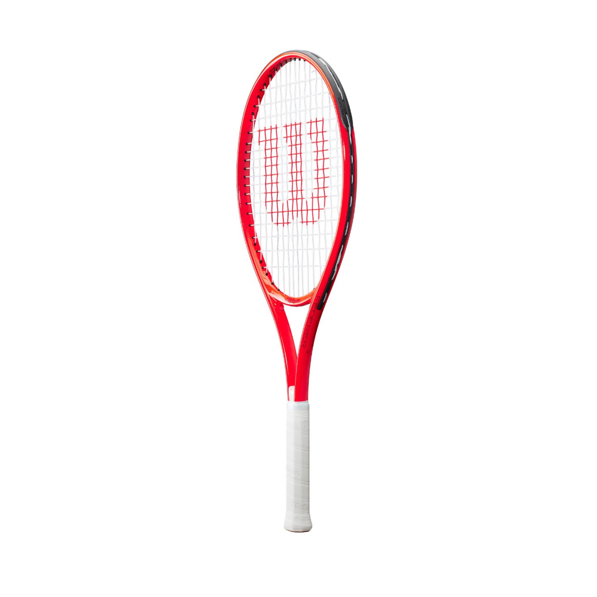 Federer Junior Alloy Tennis Racket 2021 - Lightweight Aluminum Frame for Kids & Teens - Perfect for Beginners, Training & Competitive Play