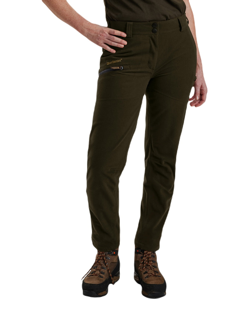 Deerhunter Women's Gabby Waterproof Boot Pants - Outdoor Hiking, Rainy Day & Winter Activities