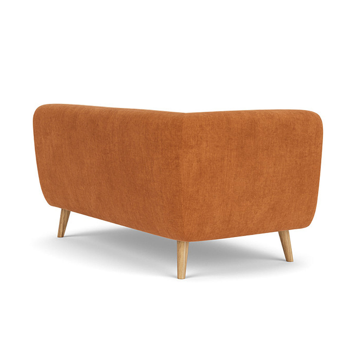 Alfred Fabric Left 2 Seater Modular Sofa - Modern L-Shaped Sectional Couch for Living Room, Lounge & Small Spaces - Comfortable & Stylish Home Furniture