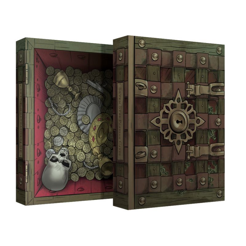 Seven Seas Playing Cards - Rare Unbranded Edition | Premium Collectible Card Deck for Magic Tricks, Poker Games & Gift Giving