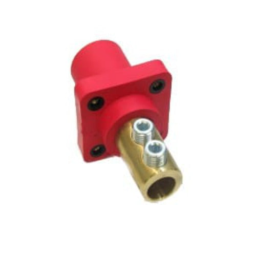 Marinco 400A 90 Degree Panel Mount DSS Connector for 2/0 4/0 AWG - Heavy Duty Marine & RV Electrical Applications