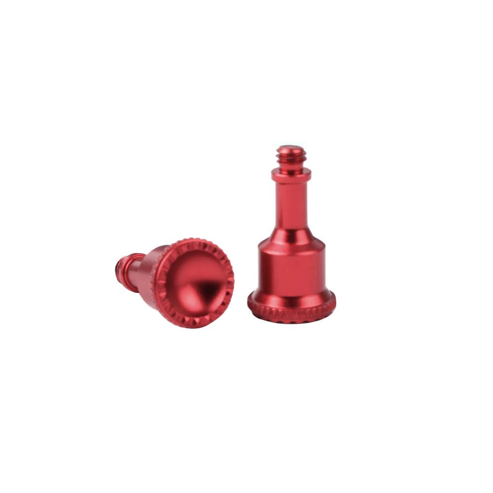 DJI Mavic 3 Air 2 / Mini 2 Thumb Rocker - CNC Aluminum Alloy Joystick for DJI Air 2S / Mavic 3 / Air 2 / Mini 2 Remote Controller (Red) - Perfect for Aerial Photography & Drone Control Accessories