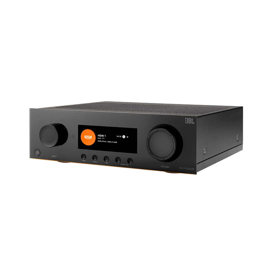 JBL MA7100HP 7.2 Channel 8K Ultra HD AV Receiver with Dolby Atmos - High Performance Home Theater System for Movies, Gaming & Music