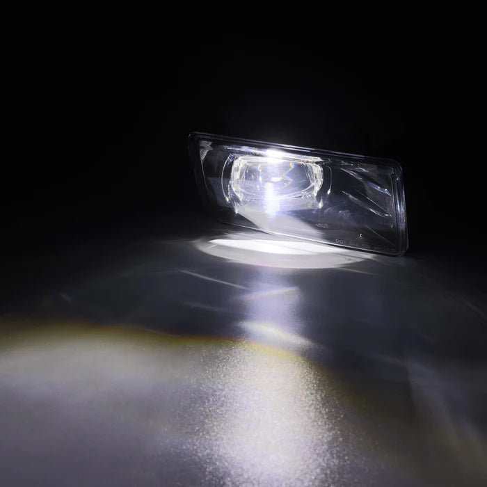 2007-2013 Chevrolet Silverado & 2007-2014 Tahoe/Avalanche/Suburban (4x4 Package) Dual Color LED Projector Fog Lights - White/Amber DRL Daytime Running Lights for Off-Road & Night Driving