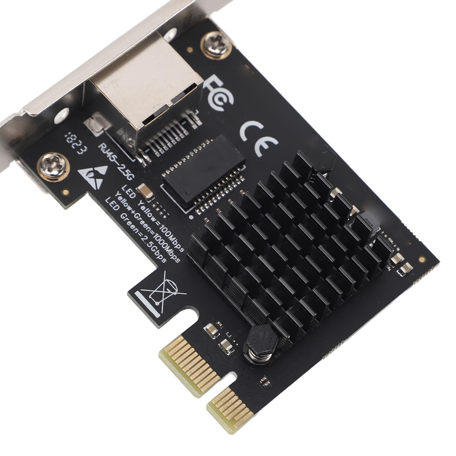 2.5Gb PCIe Ethernet Network Card - RTL8125B Gigabit RJ45 Port Adapter for PC (Windows 7/8/10/11) | High-Speed Internet Connection for Gaming, Streaming & Home Office