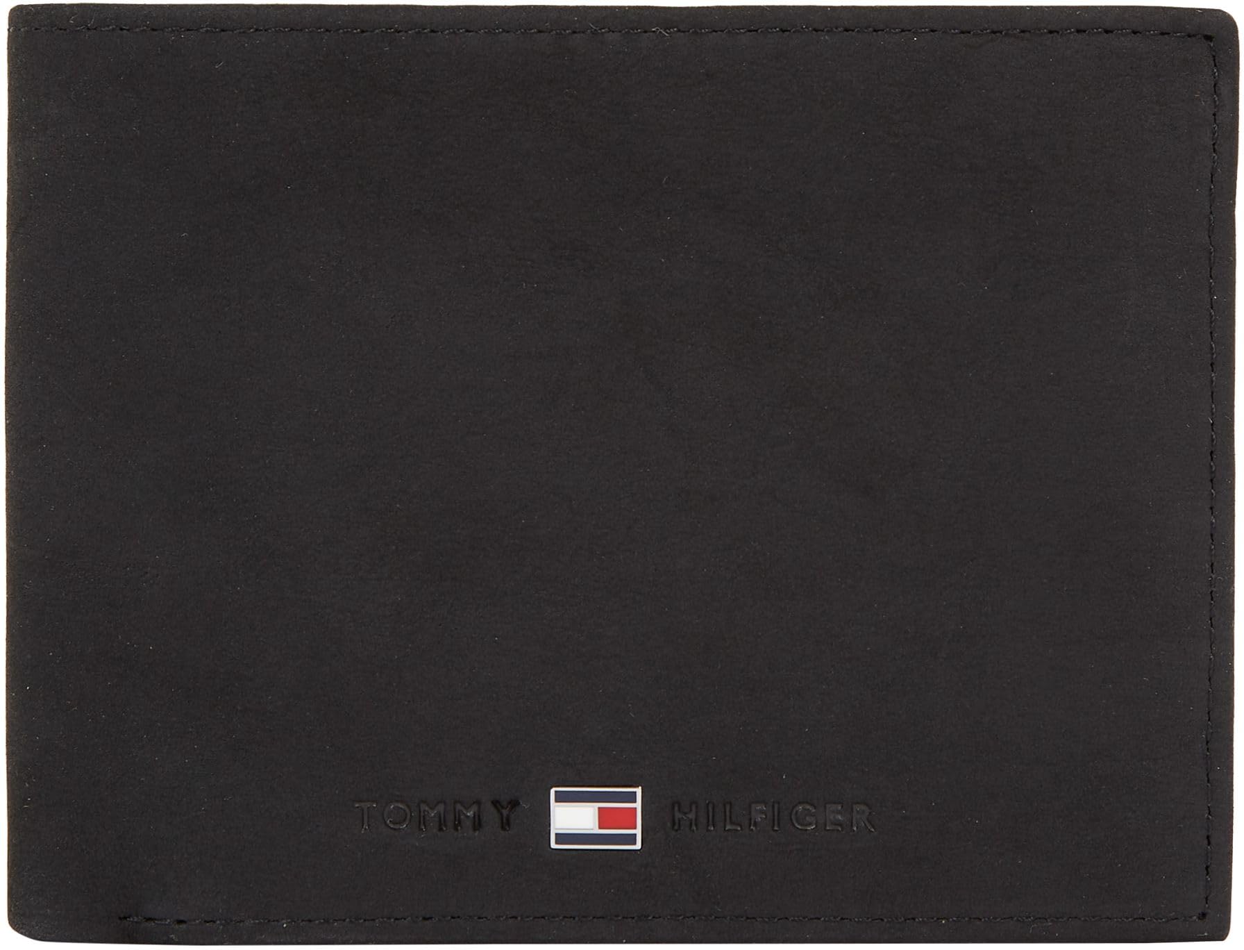 Tommy Hilfiger Catera Leather Handbag for Women - Stylish Black Shoulder Purse with Gold-Tone Hardware | Perfect for Work, Travel & Everyday Use