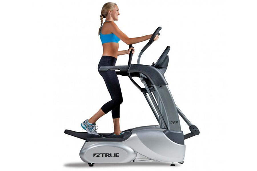 TRUE ES700 Elliptical Machine for Home Gym - Low Impact Cardio Workout Equipment for Weight Loss & Fitness Training | Perfect for Small Spaces & Apartment Workouts