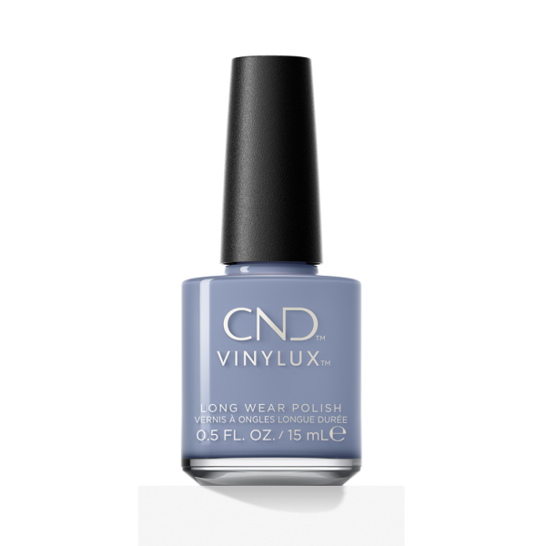 CND Vinylux Long Wear Nail Polish - Vintage Blue Jeans (15ml) | Chip-Resistant, 7+ Day Wear | Perfect for Manicures, Pedicures & Special Occasions