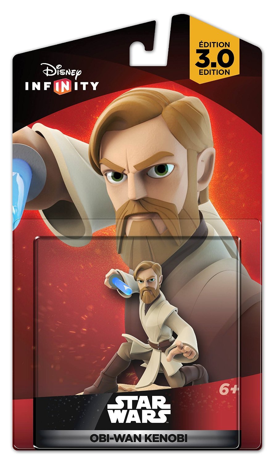 Disney Infinity 3.0 Edition Star Wars Obi-Wan Kenobi Action Figure - Collectible Toy for Kids & Adults | Perfect for Gameplay, Display & Star Wars Fans