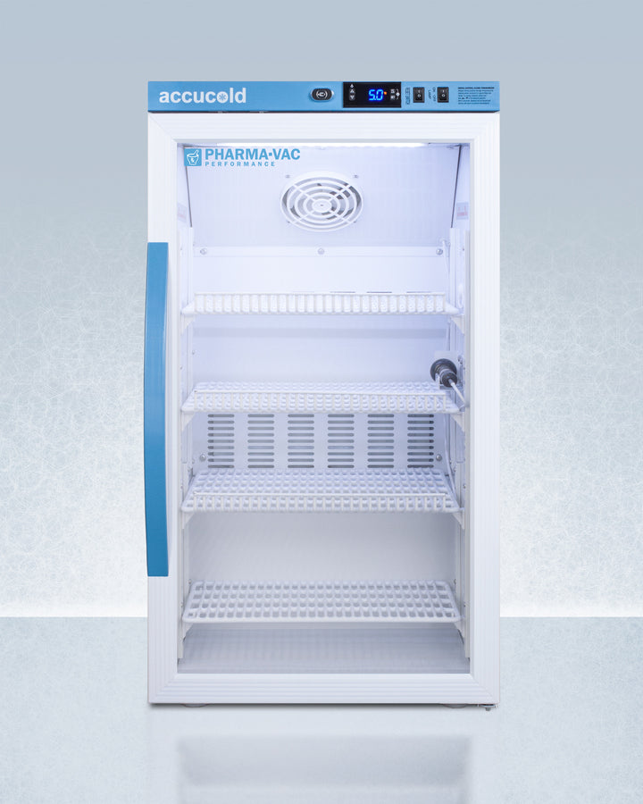 Accucold 3 Cubic Feet Counter Height Vaccine Refrigerator ARG3PV - Perfect for Medical Clinics, Pharmacies & Vaccine Storage