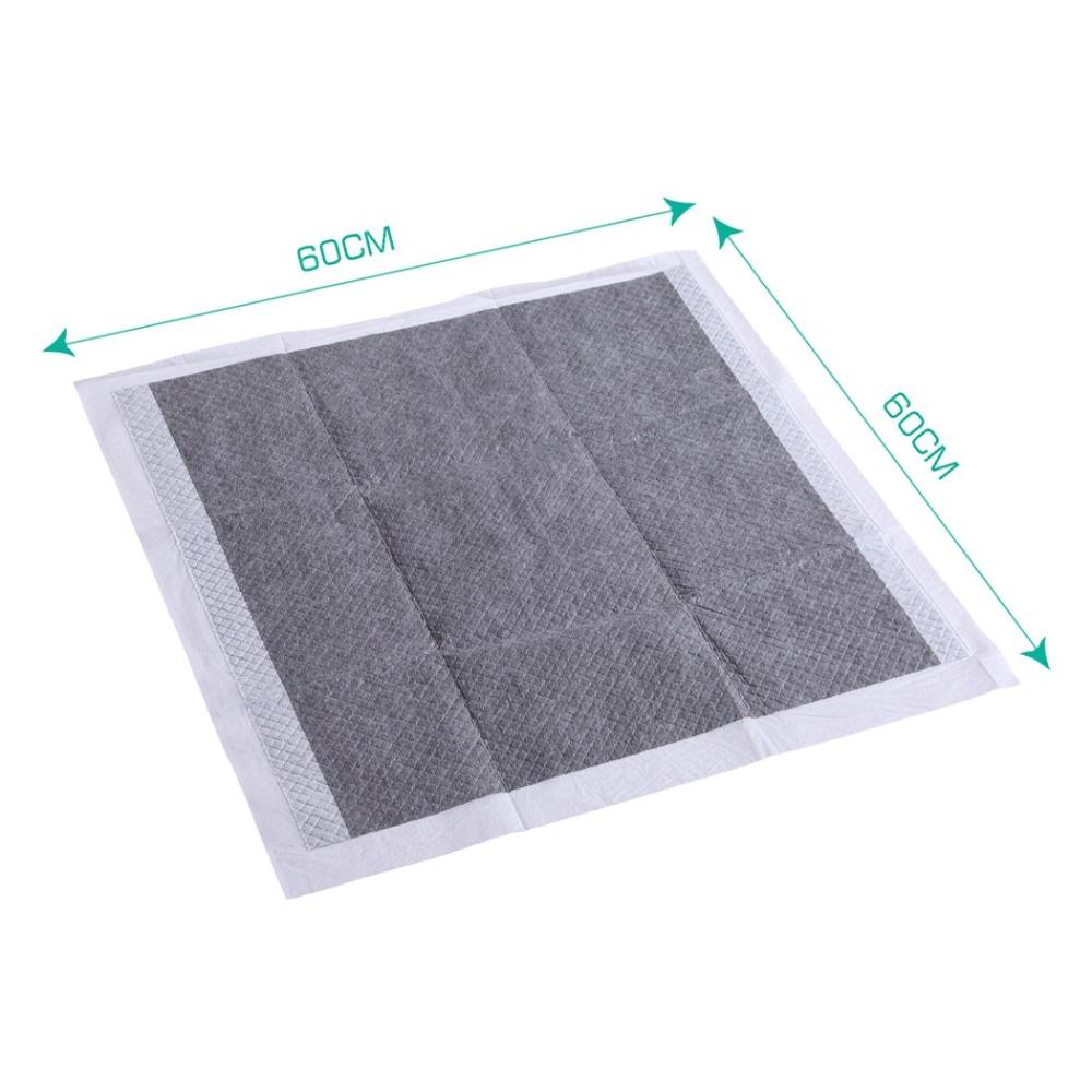 100 Pcs 60x60cm Ultra Absorbent Charcoal Dog Training Pads for Puppy Potty Training - Indoor & Outdoor Pet Housebreaking Pads for Dogs, Puppies, and Small Pets