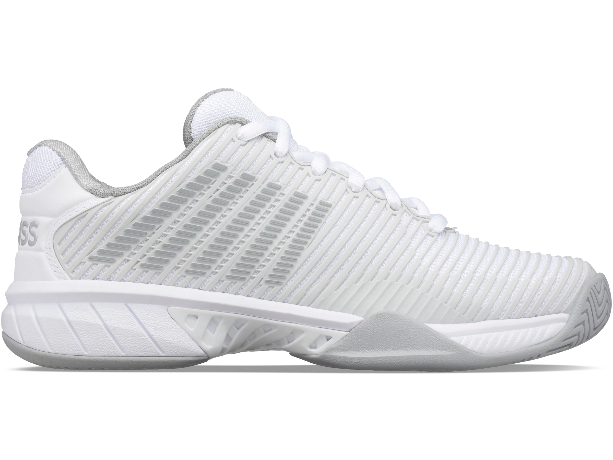 Hypercourt Express 2 Wide Basketball Shoes - Barely Blue/White/High Rise - Lightweight Performance Court Sneakers for Men & Women - Perfect for Indoor & Outdoor Basketball, Training, and Casual Wear
